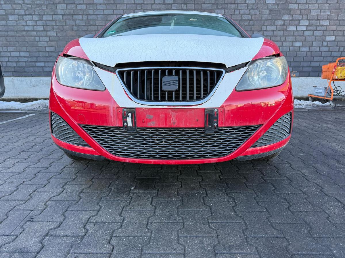 Seat Ibiza 6J original Sto&szlig;stange Sto&szlig;f&auml;nger vorn LS3H Emocion Vorfacelift BJ09